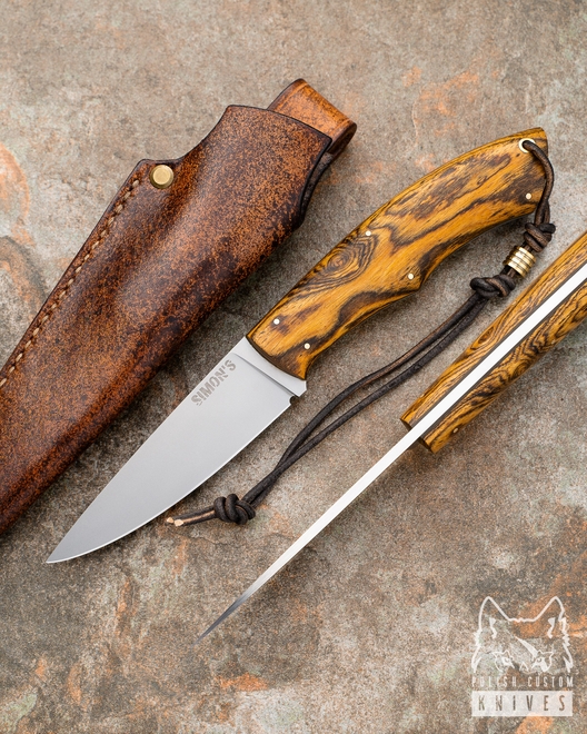 HUNTING KNIFE POGWIZD HUNTER 3 D2 BOCOTE SIMON'S