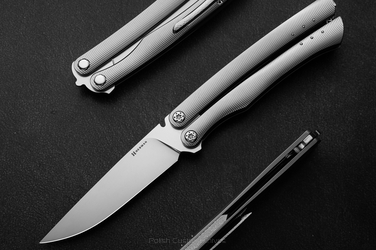 FOLDING KNIFE FOLDER MORPHO #0006 M390 HERMAN KNIVES