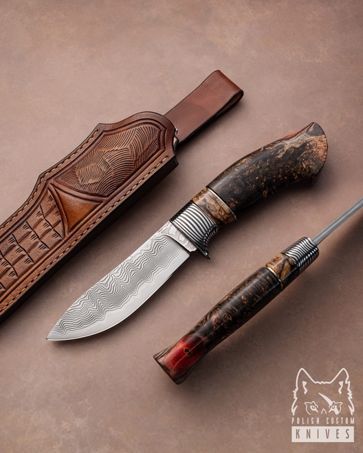 HUNTING KNIFE HUNTER GRIMAKO 12 GREG FORGE