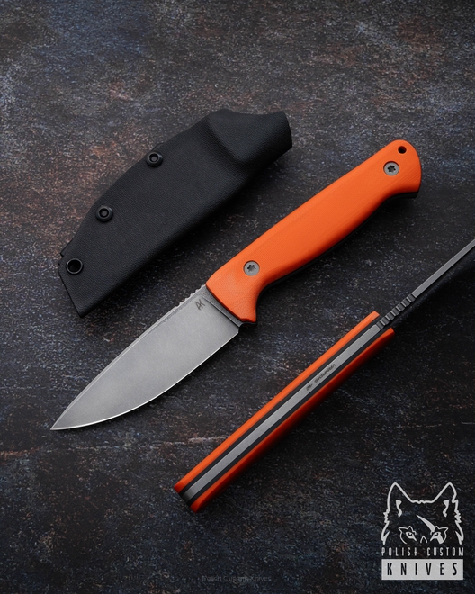 HUNTING SURVIVAL KNIFE FLINT 21 VANADIS 4E MICARTA AK KNIVES