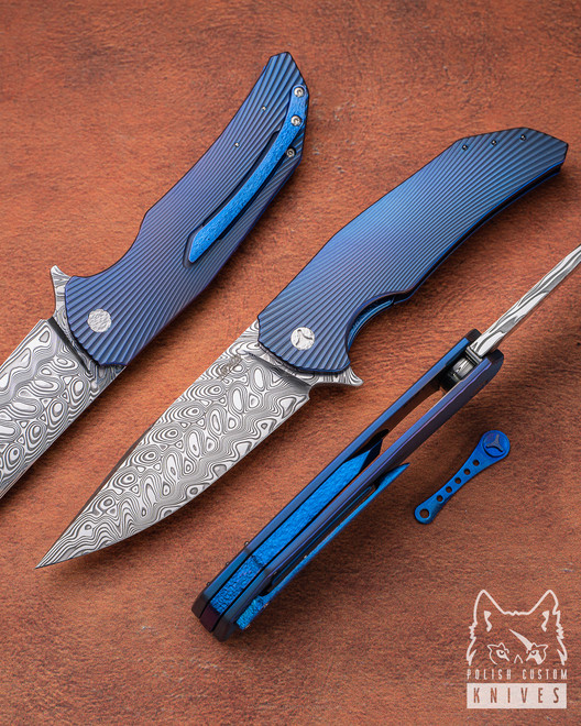 FOLDING KNIFE DRAGONFLY 3 DAMASTEEL