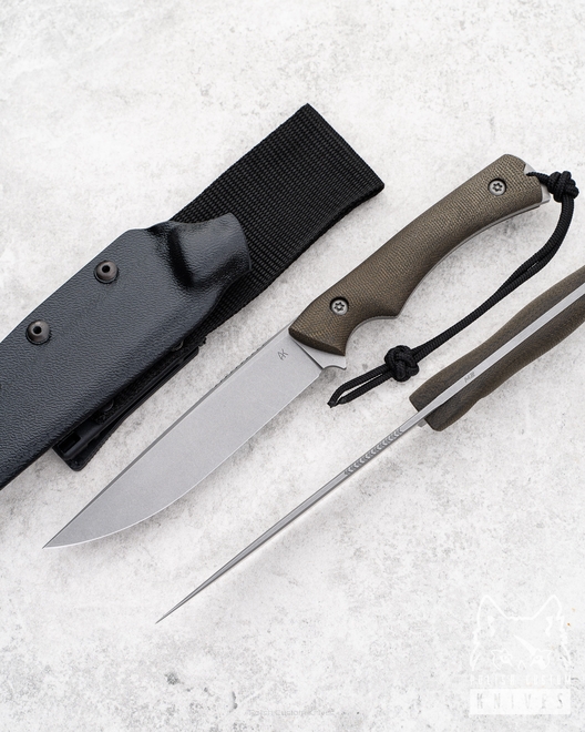 HUNTING KNIFE HUNTER 3 M2 HSS MICARTA AK