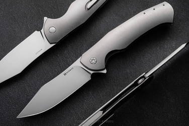 FOLDING KNIFE FOLDER MANTIS #0340 MAGNACUT HERMAN KNIVES