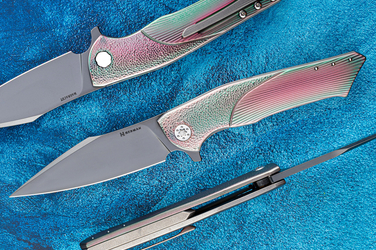 FOLDING KNIFE FOLDER BEE #0284 MAGNACUT HERMAN KNIVES
