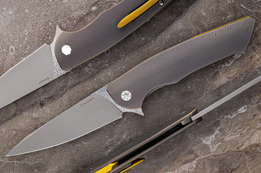 FOLDING KNIFE FOLDER SLIM #0609 MAGNACUT HERMAN KNIVES