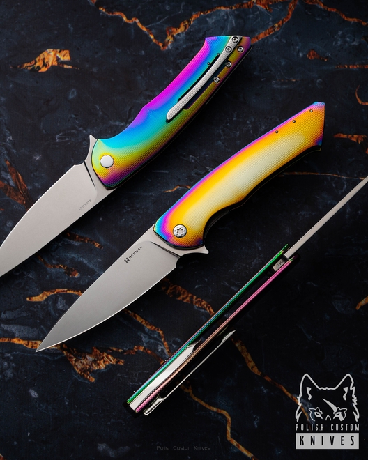 FOLDING KNIFE FOLDER SLIM #0541 MAGNACUT OERLIKON HERMAN KNIVES