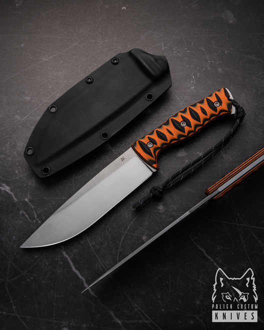 LARGE TACTICAL SURVIVAL KNIFE KRYPTON 160 1 G10 TOXIC K720 AK