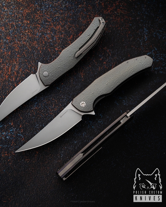 FOLDING KNIFE FOLDER ISHTAR #0710 MAGNACUT HERMAN KNIVES