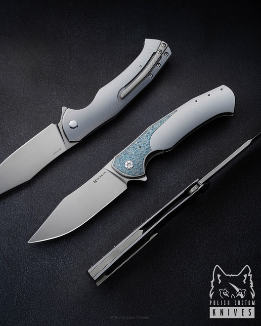FOLDING KNIFE FOLDER MANTIS #0348 MAGNACUT OERLIKON HERMAN KNIVES