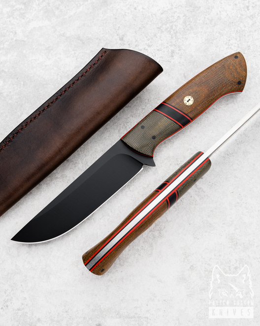 HUNTING KNIFE HUNTER V5 MICARTA TD