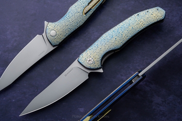 FOLDING KNIFE FOLDER ISHTAR #0715 MAGNACUT HERMAN KNIVES