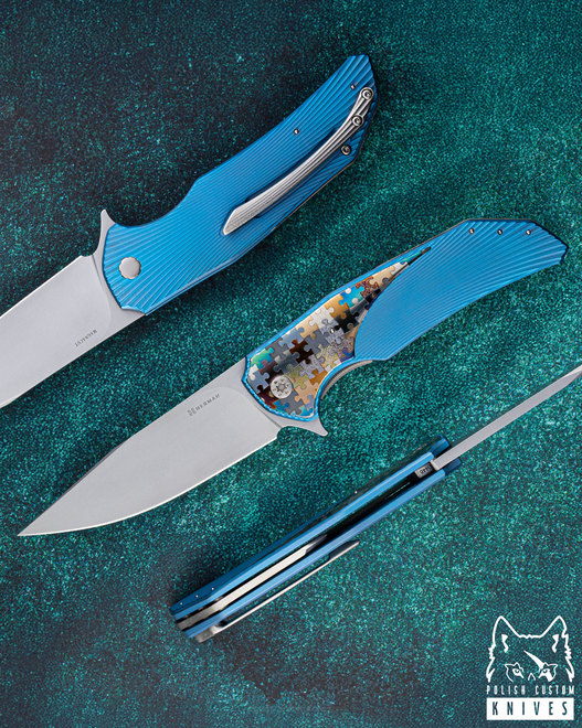 FOLDING KNIFE FOLDER DRAGONFLY DRAGONFLY #0446 MAGNACUT HERMAN KNIVES