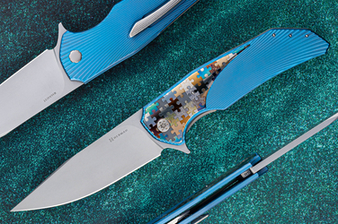 FOLDING KNIFE FOLDER DRAGONFLY DRAGONFLY #0446 MAGNACUT HERMAN KNIVES