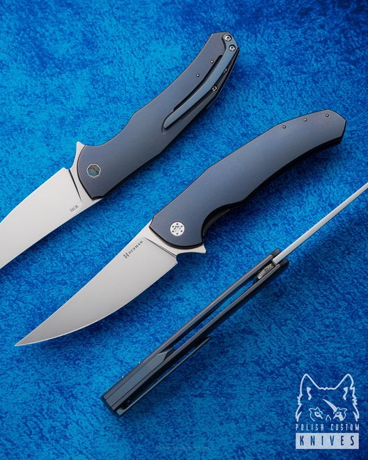 FOLDING KNIFE FOLDER ISHTAR 542 M390 HERMAN KNIVES