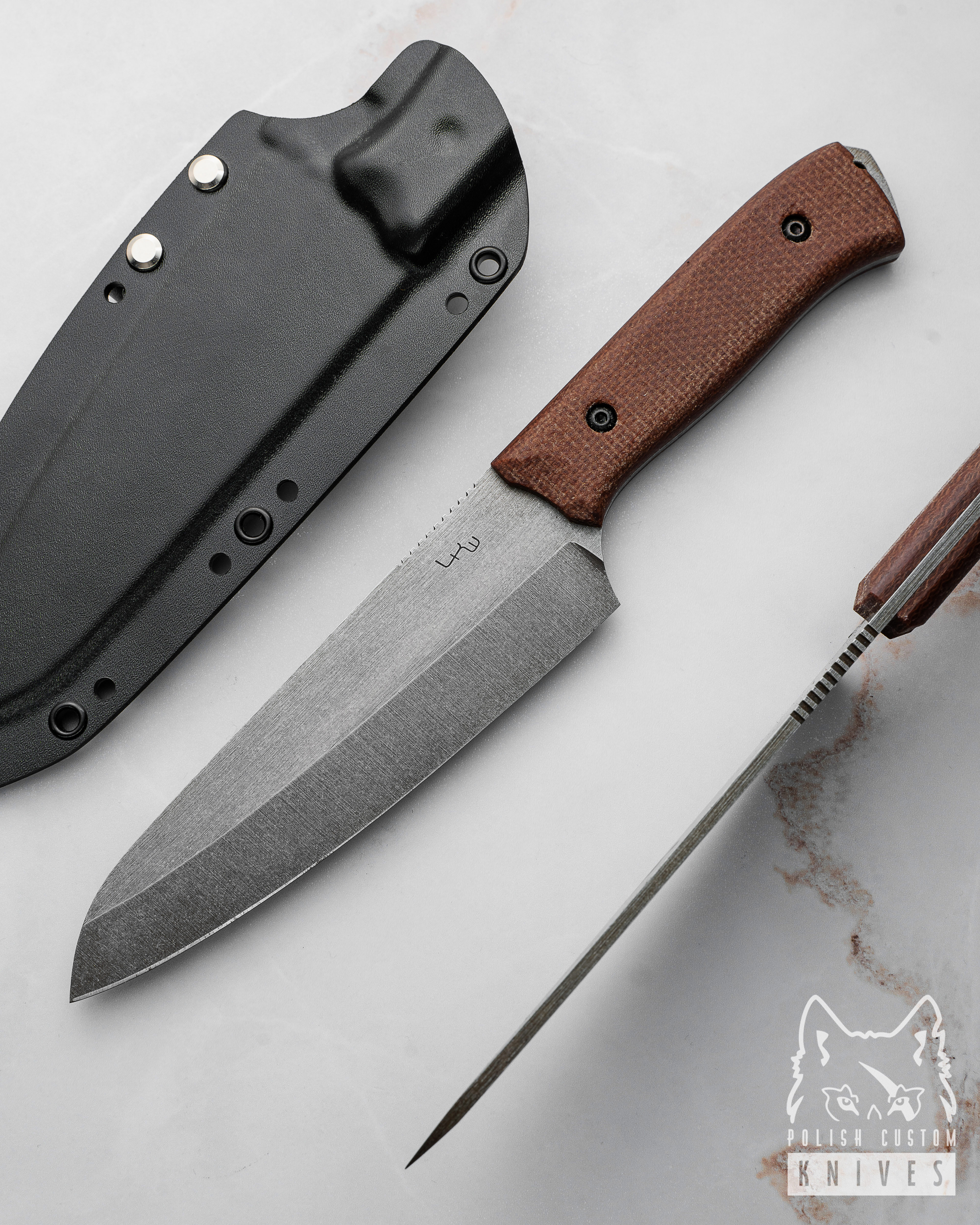 Buy LARGE TACTICAL KNIFE KITCHEN CHOPPER BIG BOSS BUTCHER MICARTA LKW