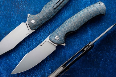 FOLDING KNIFE FOLDER MANTIS #0309 M390 TESSERACT HERMAN KNIVES