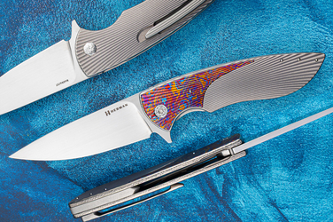 FOLDING KNIFE FOLDER STING #0933 MAGNCUT HERMAN KNIVES