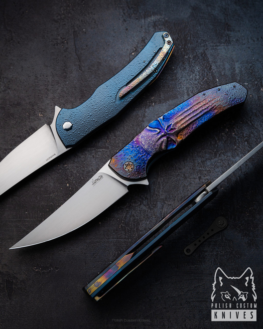 FOLDING KNIFE FOLDER ISHTAR PUNISHER 1 MAGNACUT HERMAN PIMPED by MICHO