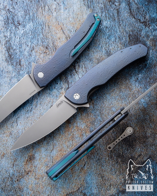FOLDING KNIFE FOLDER ISHTAR 375 MAGNACUT HERMAN KNIVES
