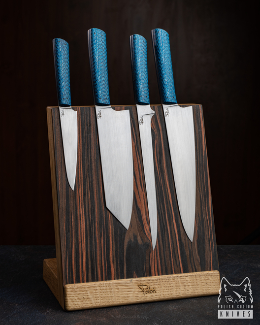 WOODEN MAGNETIC STAND FOR KNIVES 1  PABIŚ