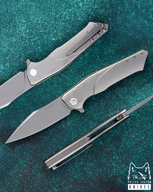 FOLDING KNIFE FOLDER BEE #0228 MAGNACUT HERMAN KNIVES