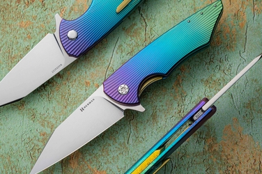 FOLDING KNIFE FOLDER VESPERTILIO #0256 MAGNACUT HERMAN KNIVES