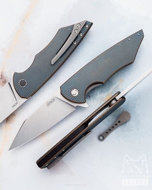 FOLDING KNIFE VESPERTILIO 7 M390 HERMAN