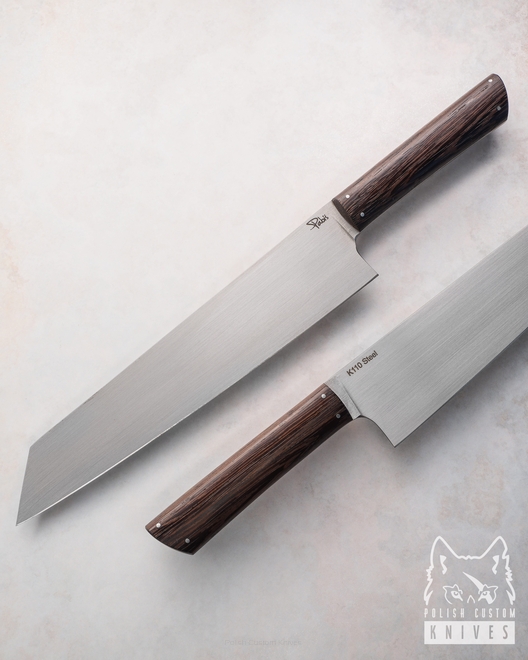 KITCHEN KNIFE CHEF KIRITSUKE 230 1 D2 WENGE PABIS