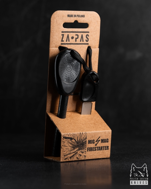 MIG-MAG FIRE STARTER BLACK 1 ZA-PAS KNIVES