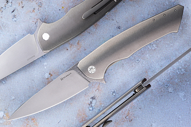 FOLDING KNIFE FOLDER SLIM #0526 MAGNACUT HERMAN KNIVES