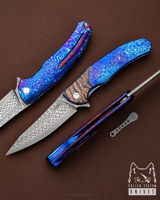 FOLDING KNIFE ISHTAR 2 DAMACORE TIMASCUS HERMAN