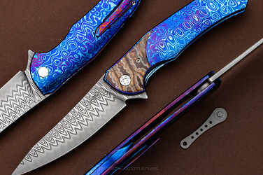 FOLDING KNIFE ISHTAR 2 DAMACORE TIMASCUS HERMAN