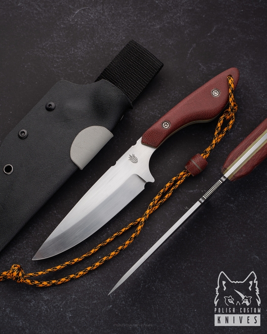 HUNTING KNIFE RASPBERRY SHARK 1 K720 BOHLER O2 BM