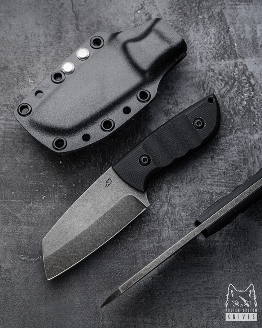 EDC NECK SURVIVAL KNIFE SHEEPFOOT OVELHA G10 O2 K720 RATO KNIVES