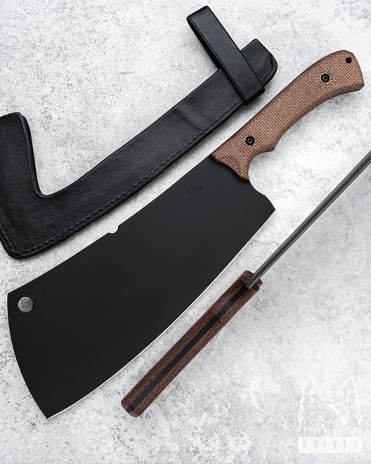 SURVIVAL KNIFE CHOPPA BLACK LKW