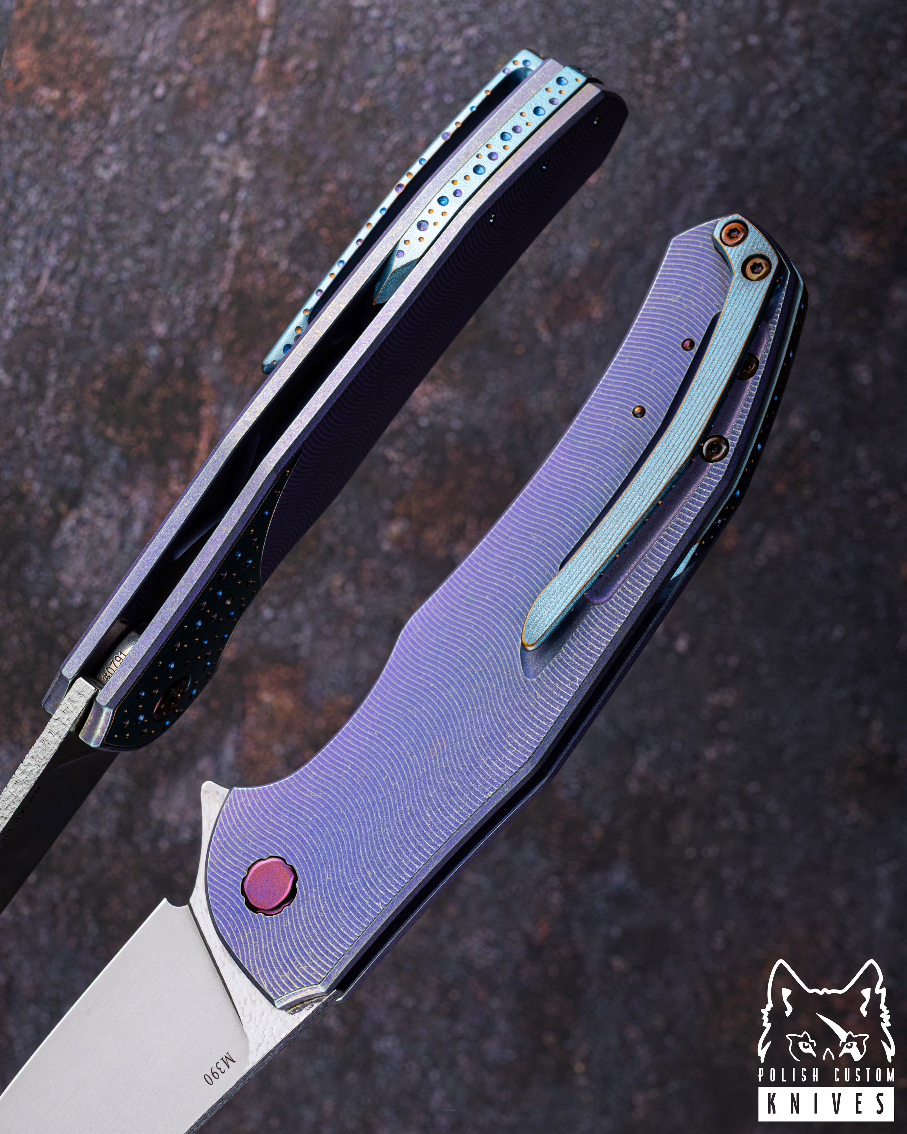 Buy FOLDING KNIFE FOLDER ISHTAR #0791 M390 HERMAN KNIVES