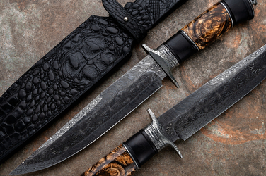 KNIFE LEGENDS THE NOBLE ONE BOWIE KARUD DAMAST