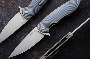 FOLDING KNIFE FOLDER STING #0708 M390 HERMAN KNIVES