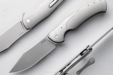 FOLDING KNIFE FOLDER MANTIS 99 MAGNACUT HERMAN KNIVES