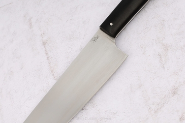 KITCHEN KNIFE SANTOKU 180 53 ELMAX BLACK HORNBEAM PABIŚ KNIVES