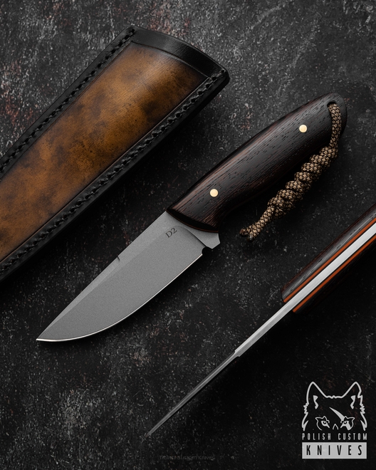 HUNTING EDC KNIFE SNAIL 3 BOHLER K110 D2 WENGE TD
