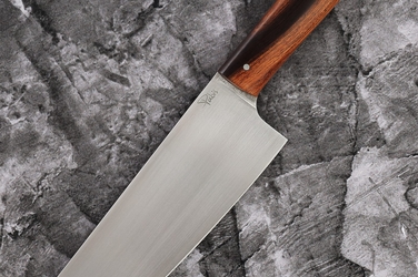 KITCHEN KNIFE SANTOKU 180 58 M390 IRONWOOD PABIŚ KNIVES