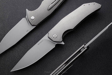 FOLDING KNIFE FOLDER DRAGONFLY #0431 M390 HERMAN KNIVES