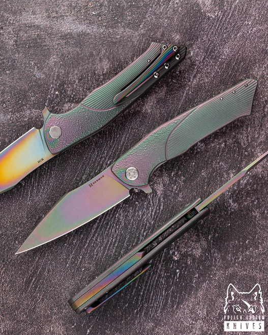 FOLDING KNIFE FOLDER #0159 M398 OERLIKON HERMAN KNIVES