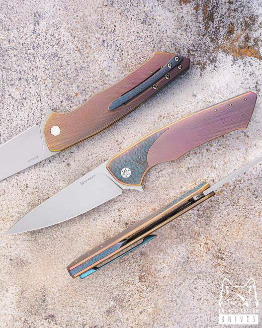 FOLDING KNIFE FOLDER SLIM #0544 MAGNACUT HERMAN KNIVES