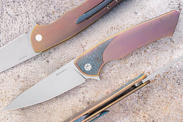 FOLDING KNIFE FOLDER SLIM #0544 MAGNACUT HERMAN KNIVES