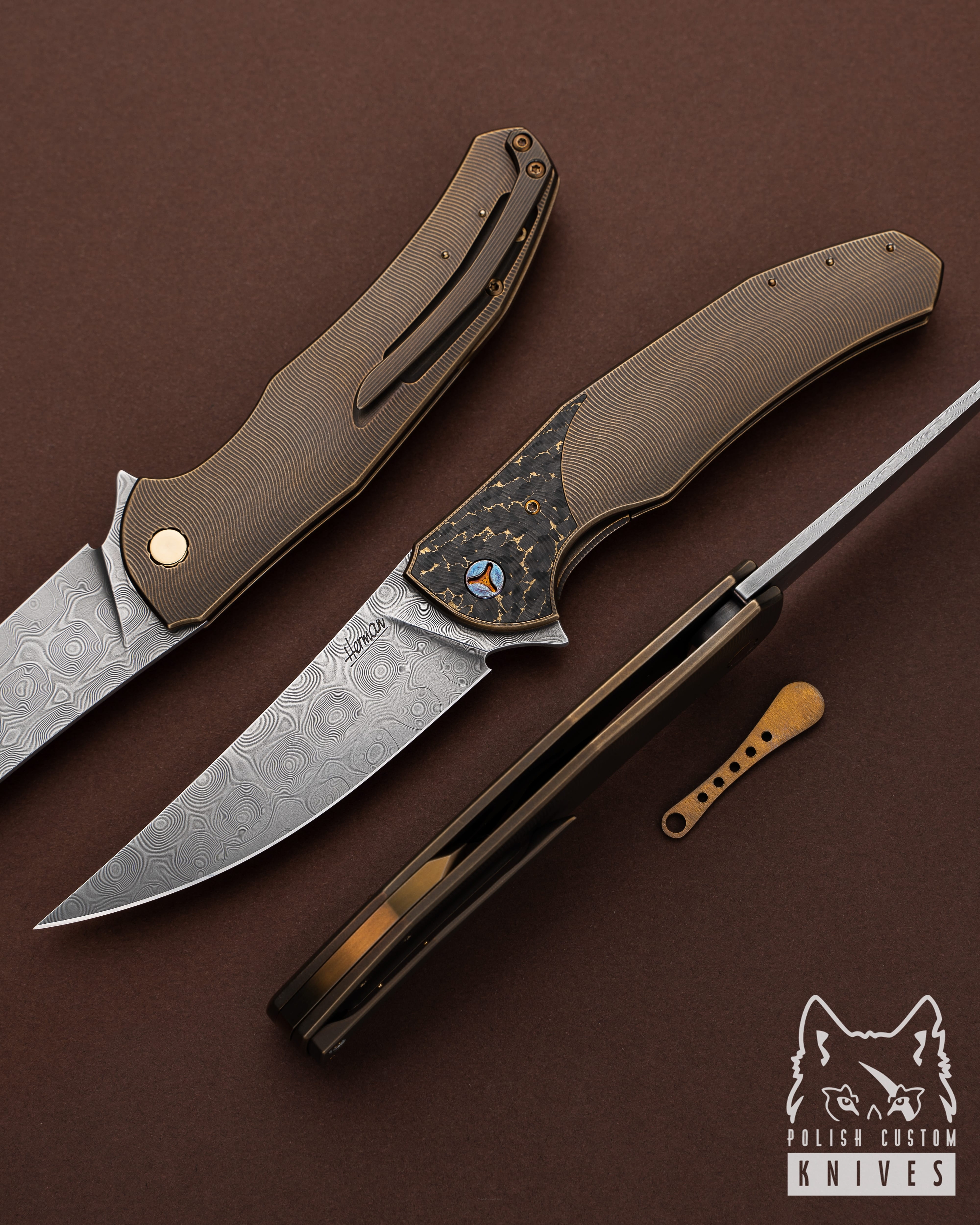 Buy FOLDING KNIFE ISHTAR 17 STAINLESS DAMASCUS ZLADINOX ZDI-1016