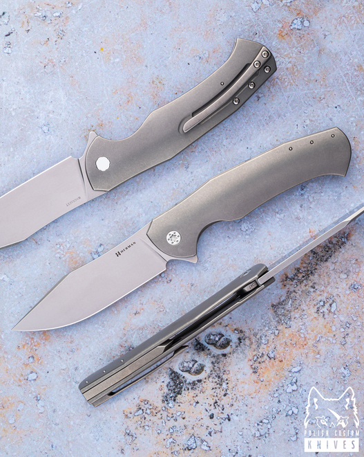 FOLDING KNIFE FOLDER MANTIS #0347 MAGNACUT HERMAN KNIVES