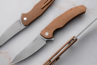 FOLDING KNIFE FOLDER ISHTAR #0873 M390 HERMAN KNIVES