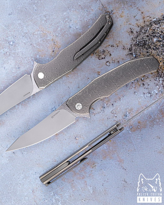 FOLDING KNIFE FOLDER ISHTAR #0699 MAGNACUT HERMAN KNIVES